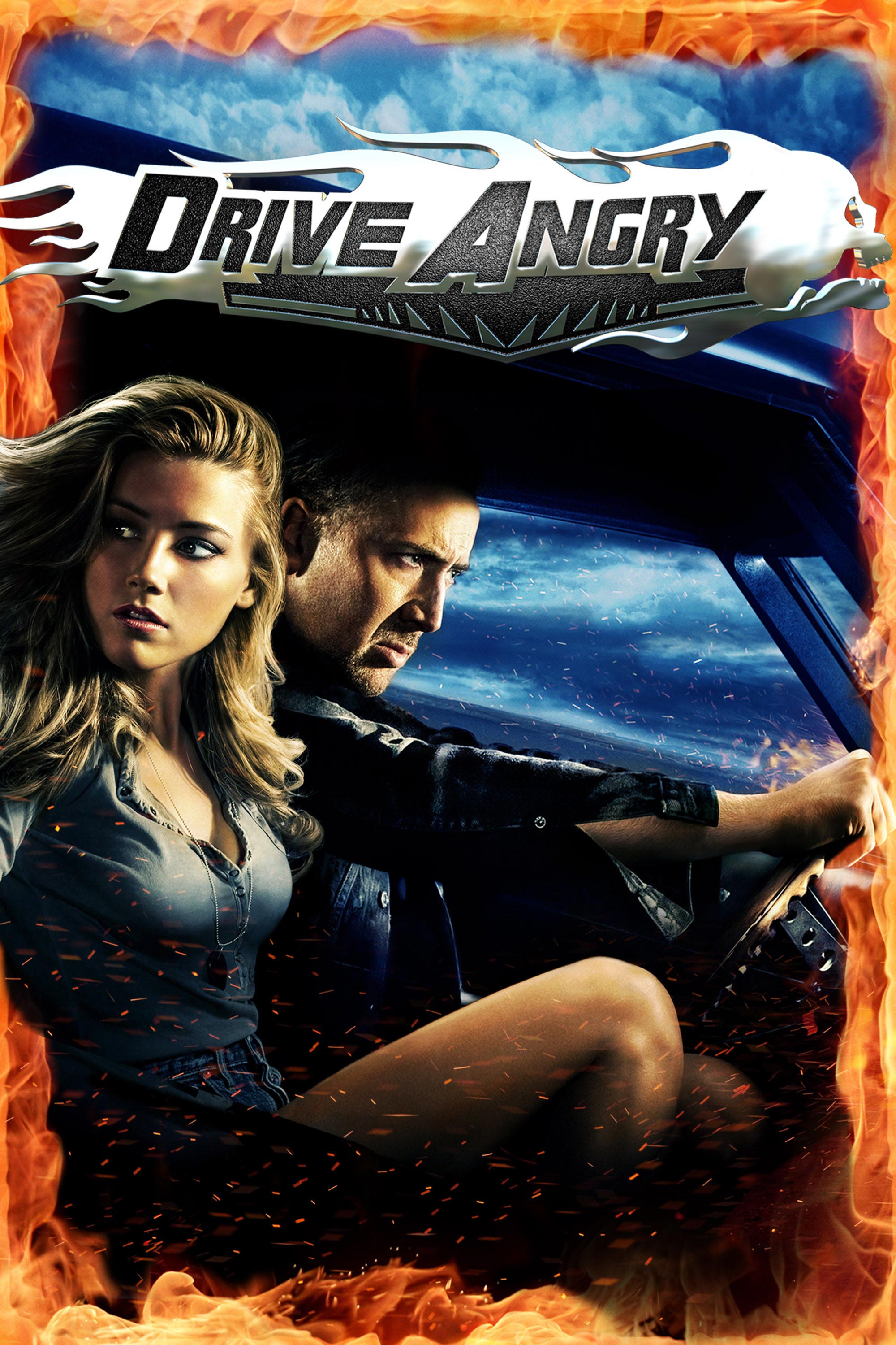 Drive Angry 3D on El Rey Rebel - Nicolas Cage, Escapes hell, Cult, Murdered his