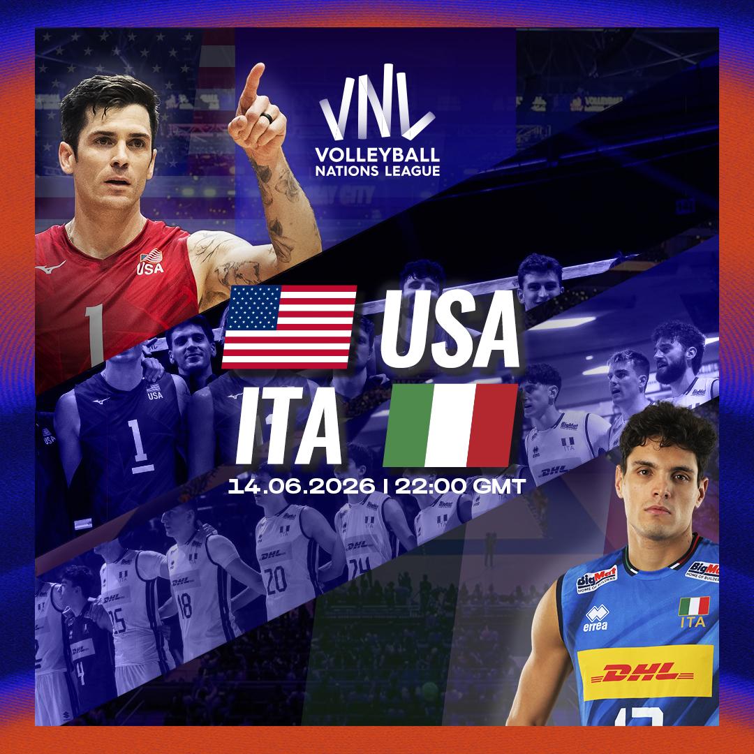 USA v Italy | Week 1 | Men's VNL 2026